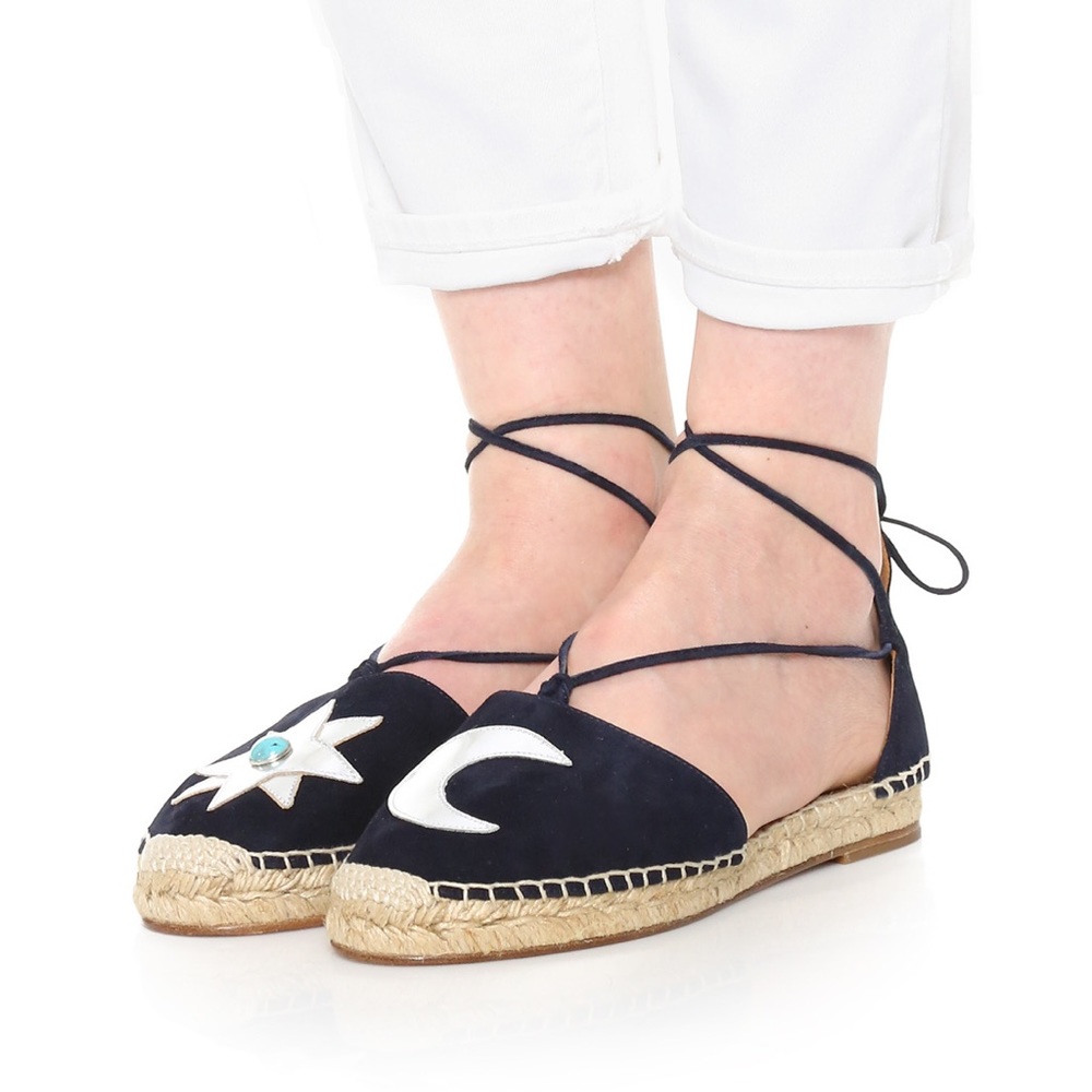 Aquazzura size 37.5 espadrilles. Good condition!